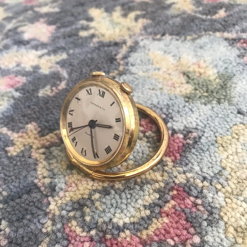 SOLD* Antique Tiffany&Co Concord travel/pocket Alarm